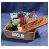 Toothpicks and holders