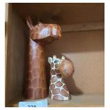 Giraffe figurines