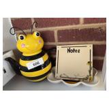 Bee themed kitchen items