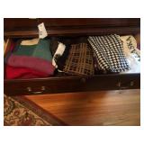 Ladies clothes and scarves