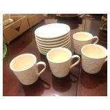 Mikasa demitasse cups and saucers