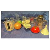 Measuring cups and cream pitchers and more