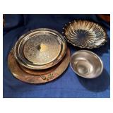 Metal serving pieces