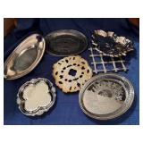 Metal serving pieces