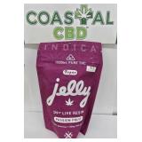 Jelly  Delta-9 THC Gummies Passion Fruit 25mg (40c