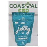 Jelly  Delta-9 THC Gummies Blue Razz Jam 25mg (40c