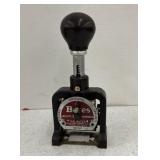 Bates Numbering Machine