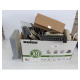 Routers, cords, fans