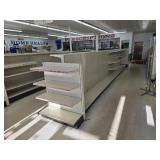 Double-sided Gondola Shelving