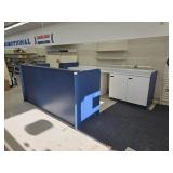 Counter with Cabinets and Center Divide