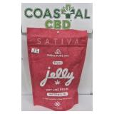 Jelly  Delta-9 THC Gummies Watermelon 25mg (40ct)