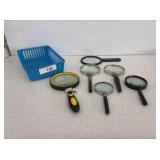 Magnifying glasses