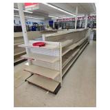 Double-sided Gondola Shelving