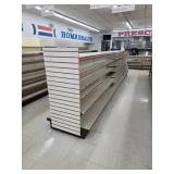 Double-sided Gondola Shelving