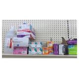 Rubbing alcohol, gloves, bags