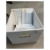 Cold Seal Medication Pill Blister Cards