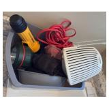 Flashlights. Ext cord