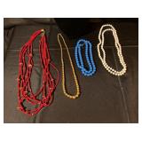 Beaded necklaces