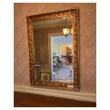 Gold-Colored Wall Mirror