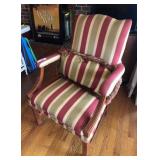 Pinstripe Arm Chair