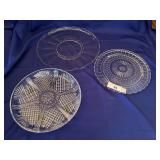 Glass platters