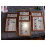 Wooden picture frames