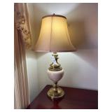 Brass Porcelain Lamp