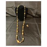 Necklace and earrings set