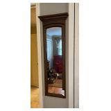 Wood-framed Wall mirror
