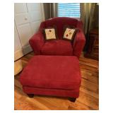Chair and ottoman