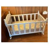 Baby bed on rockers