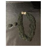 Necklace and earrings set