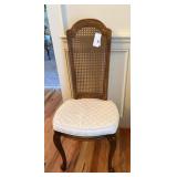 Cane back chair