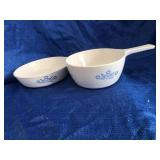 Corning Ware sauce pots