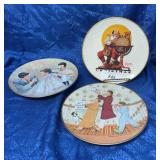 Norman Rockwell plates