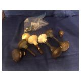 Antique door knobs