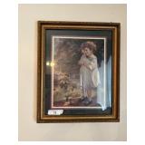 Framed & Signed print