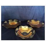 Depression glass bowls