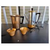 Coffee pot and tea service