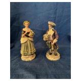 Vintage style figurines