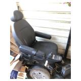 Power scooter chair.