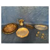 Silverplated serving pieces