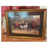 Hunting scene picture