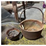 Cast iron pots