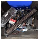 Wiring surge protector message board