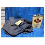 Military Bag and Floor Wax