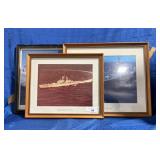 Naval ship prints