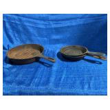 Cast iron pans