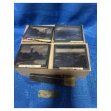 Vintage glass photograhs