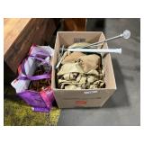 Curtains and supplies